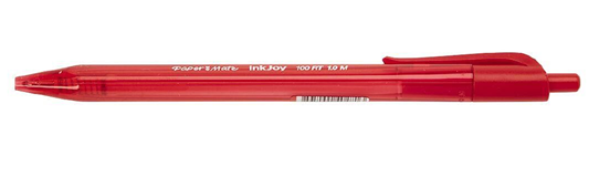 Paper Mate InkJoy 100RT Red Retractable Ballpoint Pen 1.0mm Medium Tip